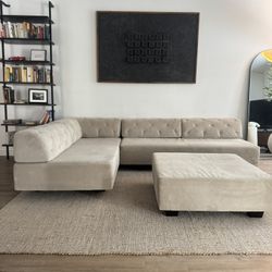 West Elm Sofa ( Delivery Available ) 