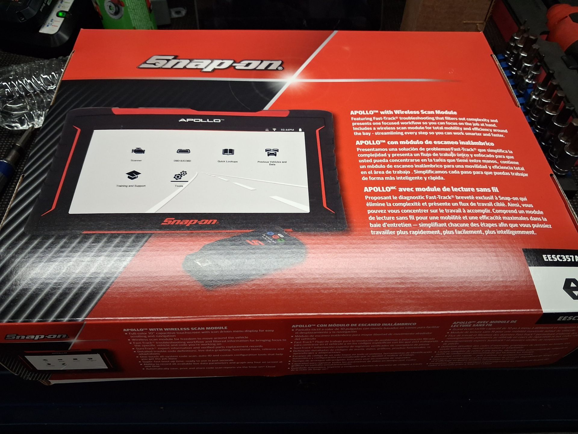 Brand new snap om scanner
