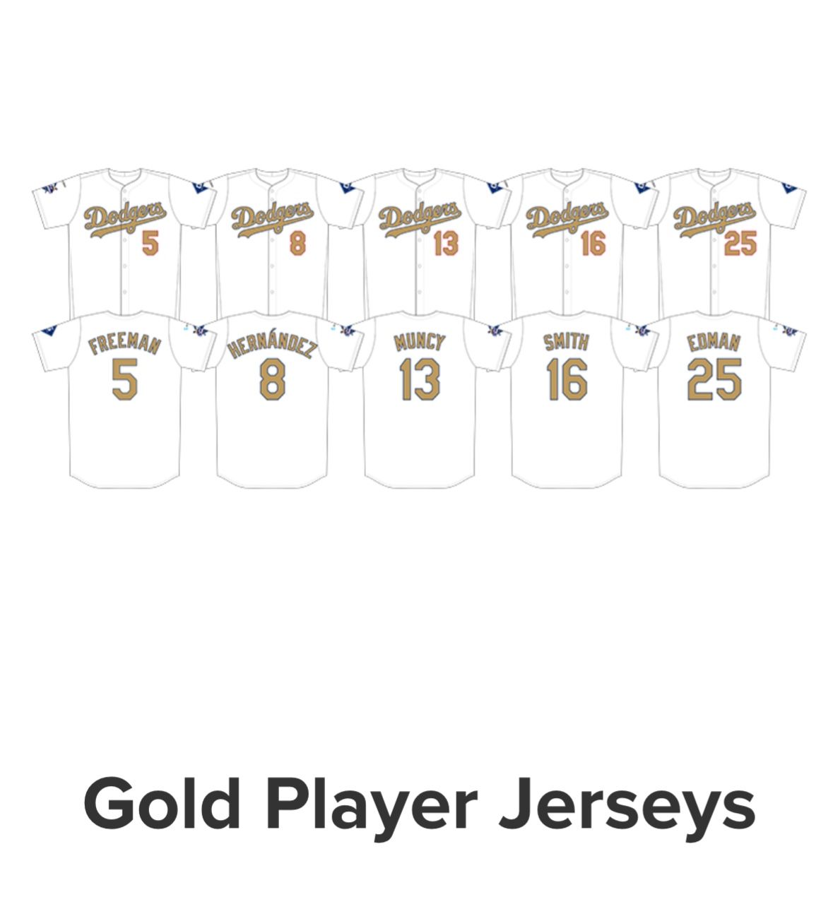 2 Dodger Tickets TODAYS GAME 6/18 GOLD JERSEY GIVEAWAY $250 Both