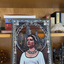 Princess Leia Stained Glass Art 🌿