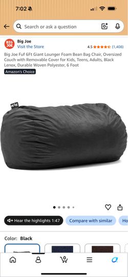 Lounger Foam Bean bag Chair