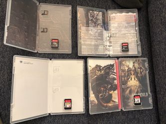 Nintendo Switch Game Bundle - Zelda ToTK, Metal Gear Master collection, Final Fantasy XII, Borderlands 3