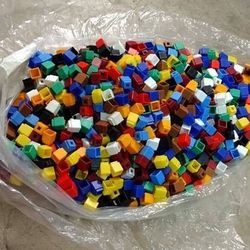 Unifix Linking Cubes Pieces Guessing Locking Blocks