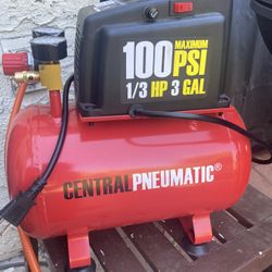 MINI GENERATOR CENTRAL PNEUMATIC WITH 2 HOSES & OTHER STUFF