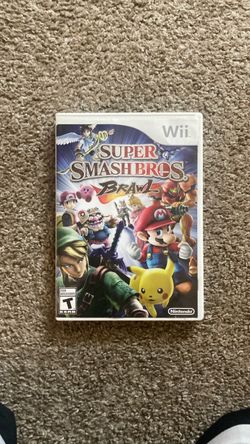Super smash bros brawl for the Wii