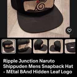 Naruto SnapBack New With Tags