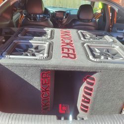 Kicker Quad Box (4)L7r subs