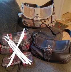 Vintage Coach Soho Bags various prices