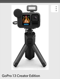 Go pro hero 13 w/ 22 piece kit with travel case