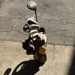 Golf Clubs W/bag