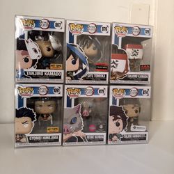 Anime Funko Pop Lot Demon Slayer