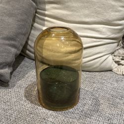 Glass Candle Holder 
