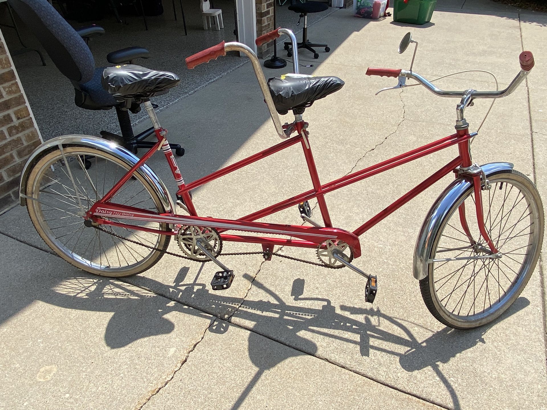Vintage Huffy Daisy Tandem Bike Bicycles