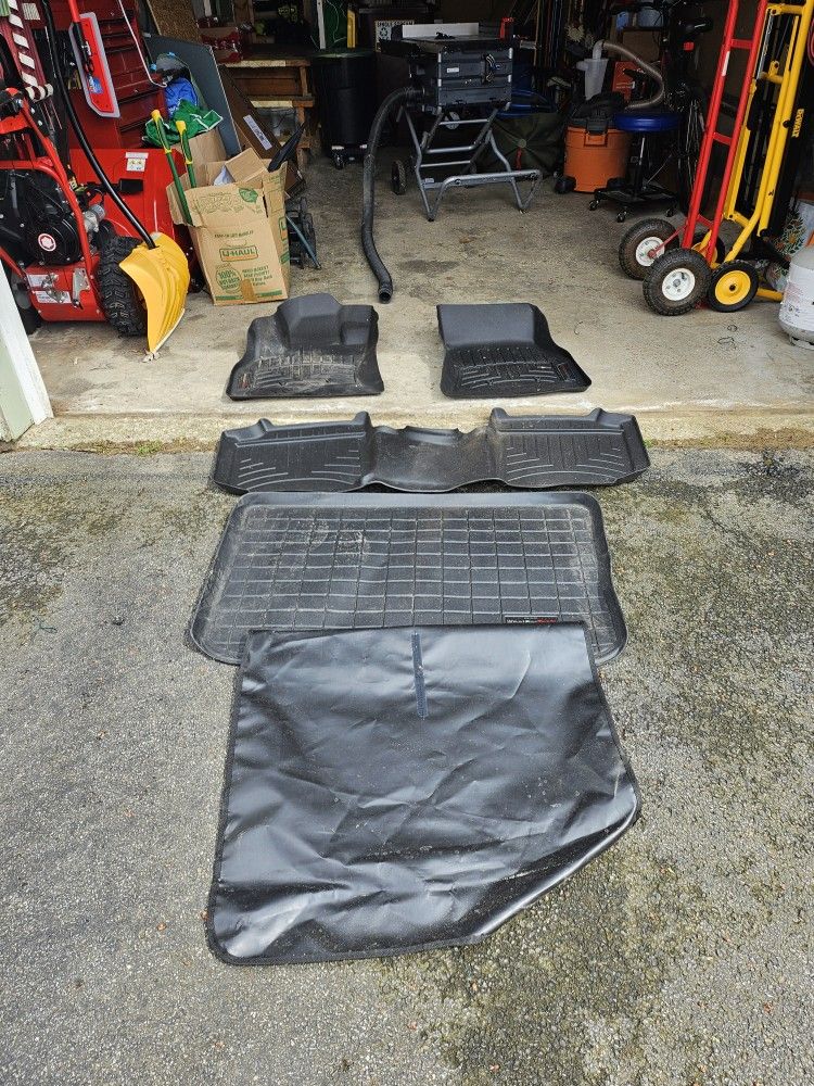 Fiat 500L 2014 Weathertech Mat Set