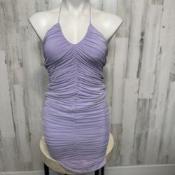 Purple Midi Dress 