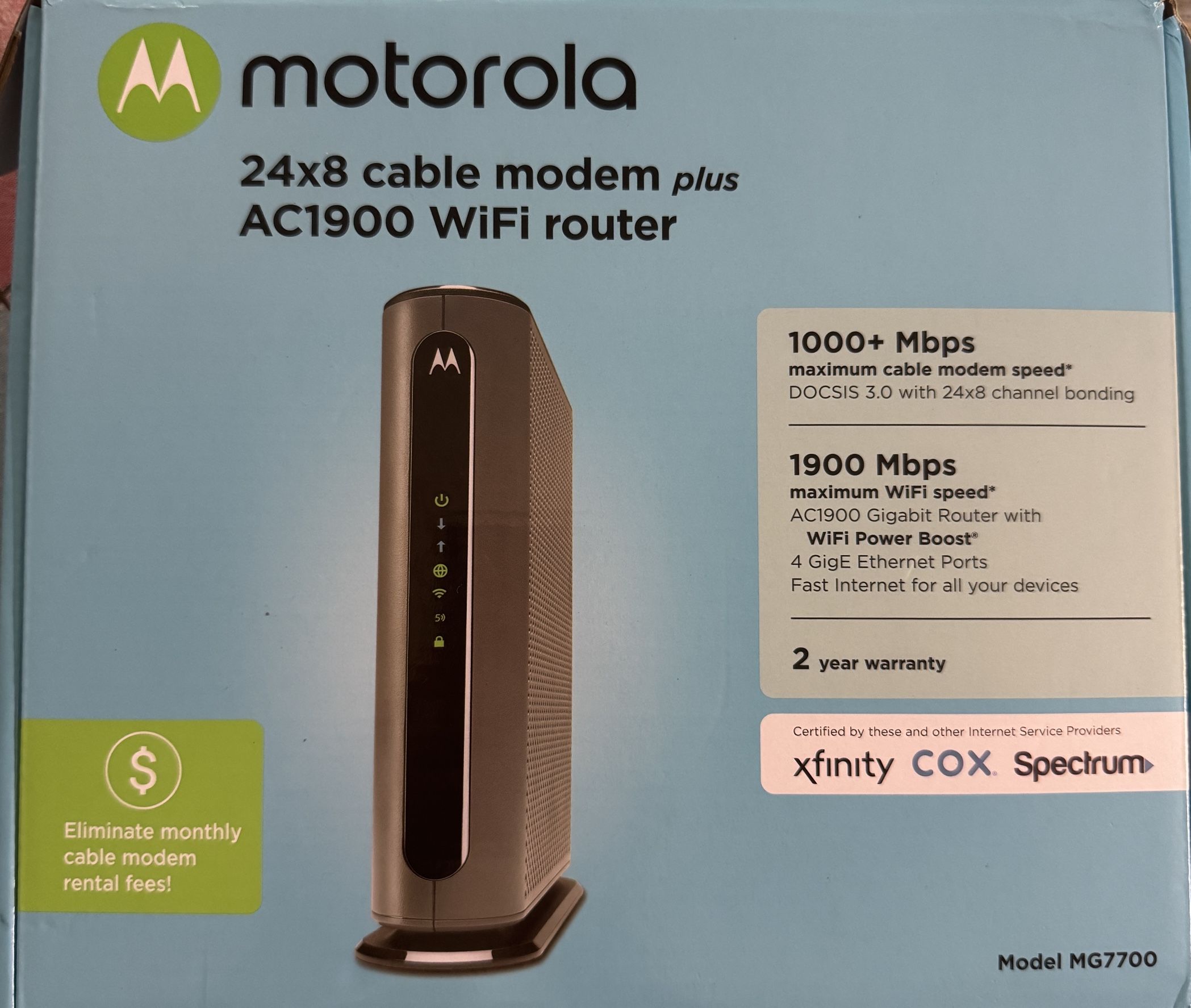 Motorola WiFi router