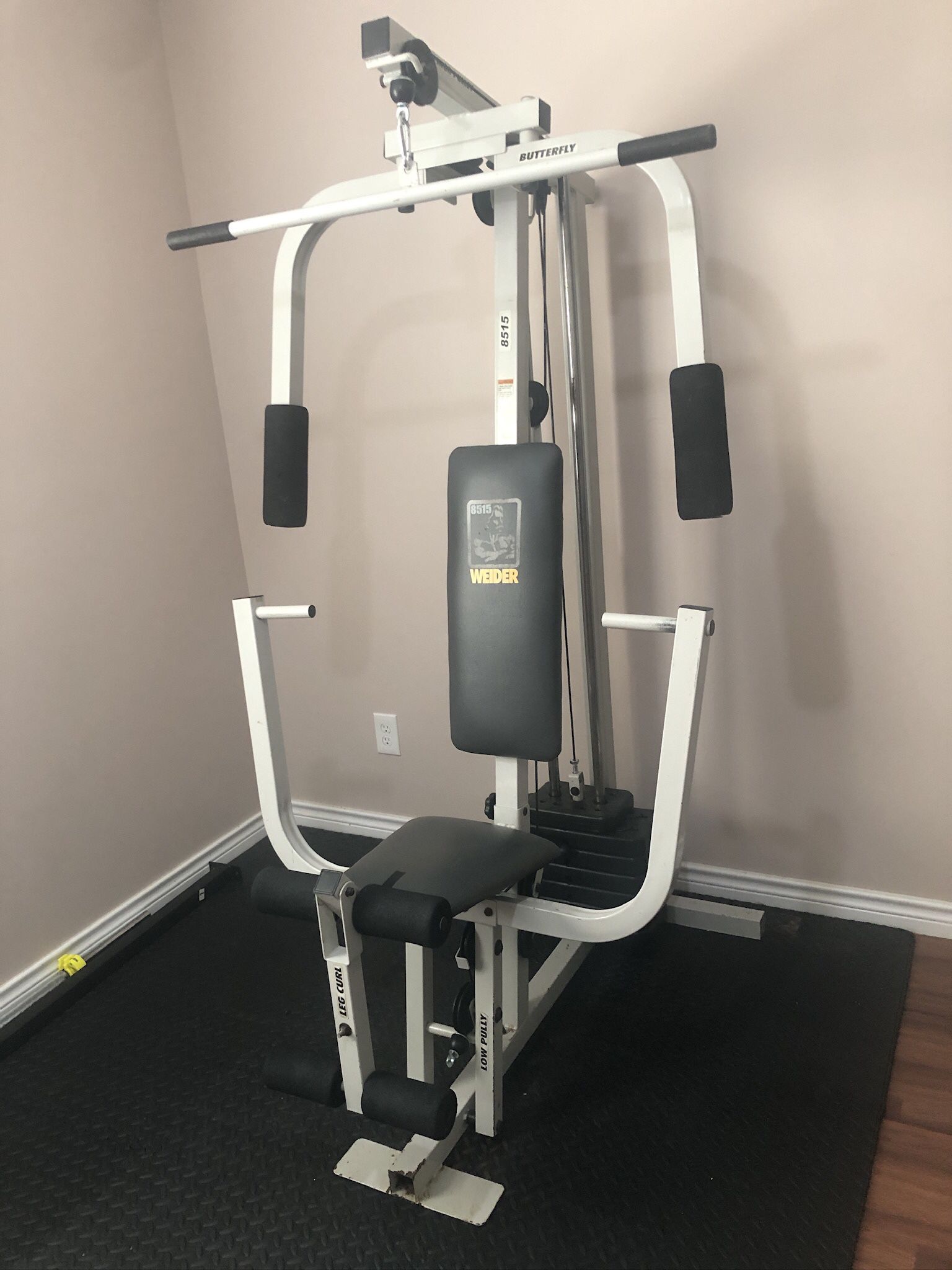 Home Gym  Workout Machine With Weights 