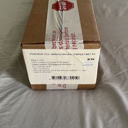 Silver Tempest Booster Box Case