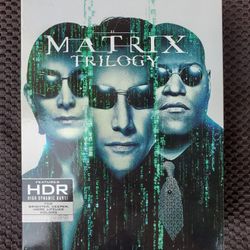 The Matrix Trilogy in 4K HDR Blu-ray