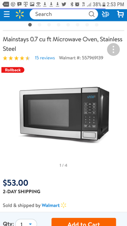 Stainless steel microwave