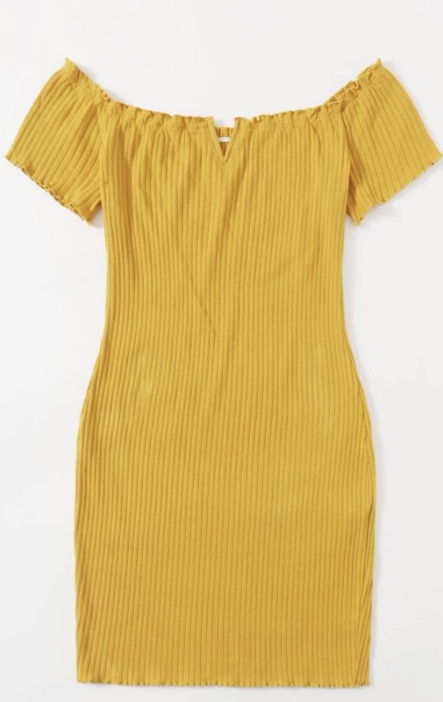 Yellow Summer Dress 1X 