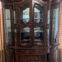 Wooden China Cabinet 