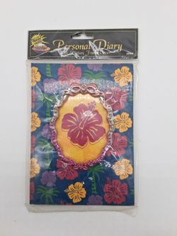 New Floral Journal Diary with Picture Frame Cover