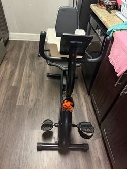 Stationary Recumbent Exercise Bike