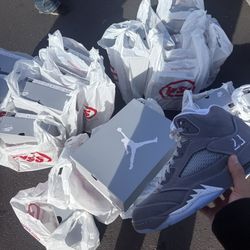 Size 12: Wolf Grey 5’s