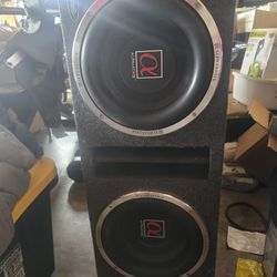 2 , 12' Subwoofer With box