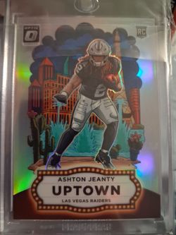 Ashton Jeanty Donruss Optic Uptown RC Holo Card