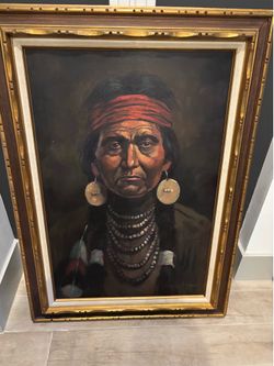 Severo Zavaleta painting 24”x38”