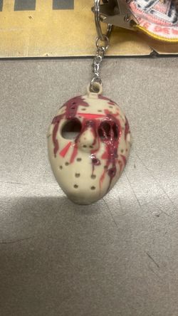 Jason Voorhees Hockey Mask Keychain