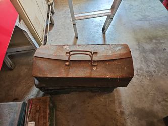 Large Metal Tool Box