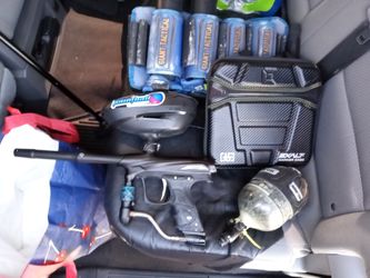 PROTO Rail paint Ball gun with Equipment