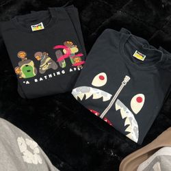 Bape Shirts 2 For 1 DEAL