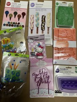 Cake Topper, Mold For Baking