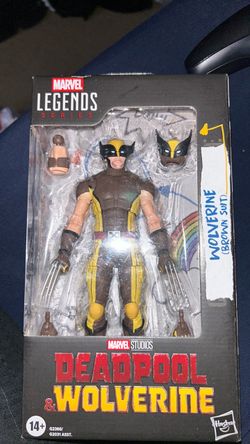 Marvel legends brown suit wolverine