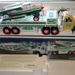 Hess Toy Truck And Airplane 2002