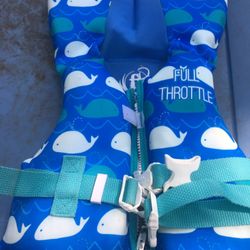 Very nice infant water lifevest only $20 firm