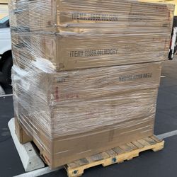 Pallet Of Incomplete Furniture Boxes