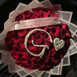 Ramo Buchon Roses Flower Bouquet