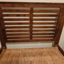 Single Size Wooden Bed Frame