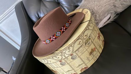 Felt Hat, Western, Brown
