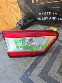 2019 Subaru Crosstrek tails Lights