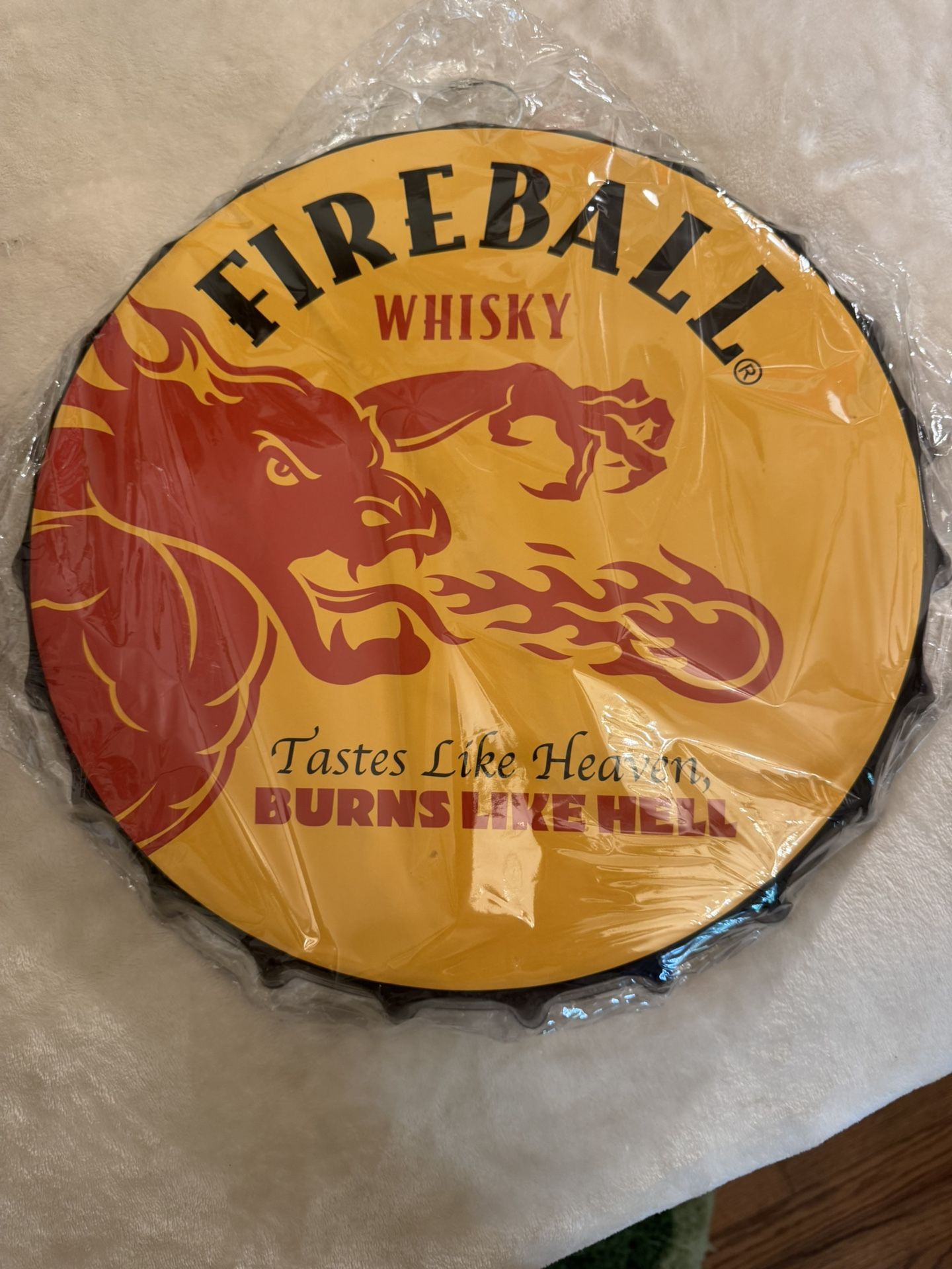 Metal sign