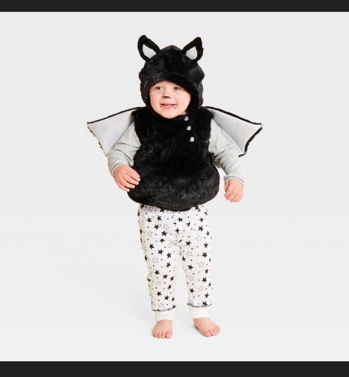 Infant Toddler Bat Costume 12-18 Months