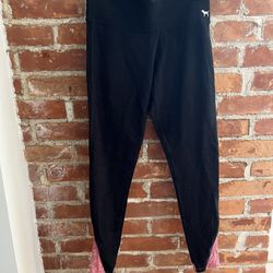 Pink Victoria Secret Leggings Lace 