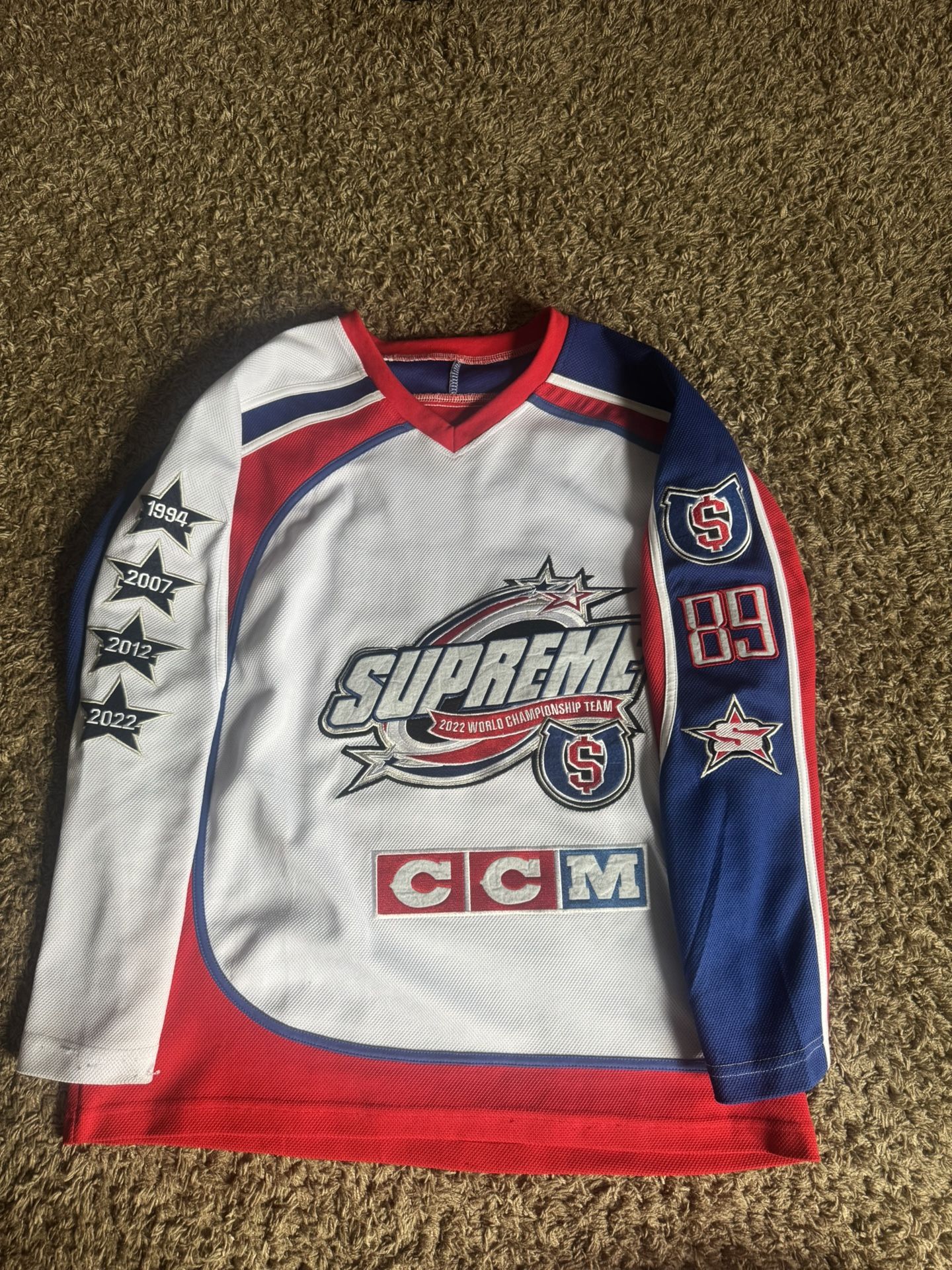 Supreme X CCM All Star Jersey