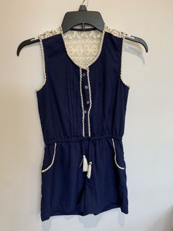 Romper and dress fits girl size 8-10